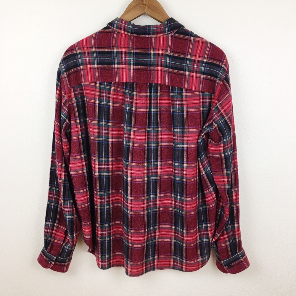 Madewell Central Tartan Button Down Flannel - Picture 3 of 7